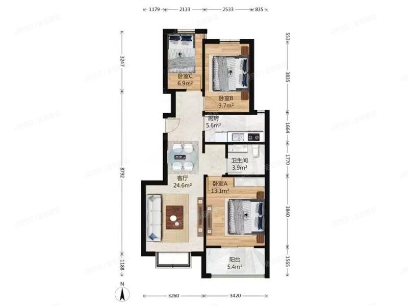 东城区 广渠门外南街2号楼1层121室（广渠门外南街）