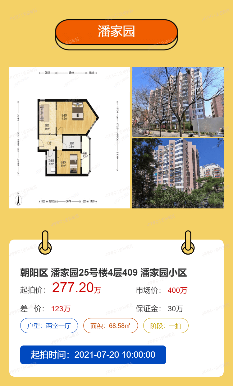 北京法拍热门房源重点推荐