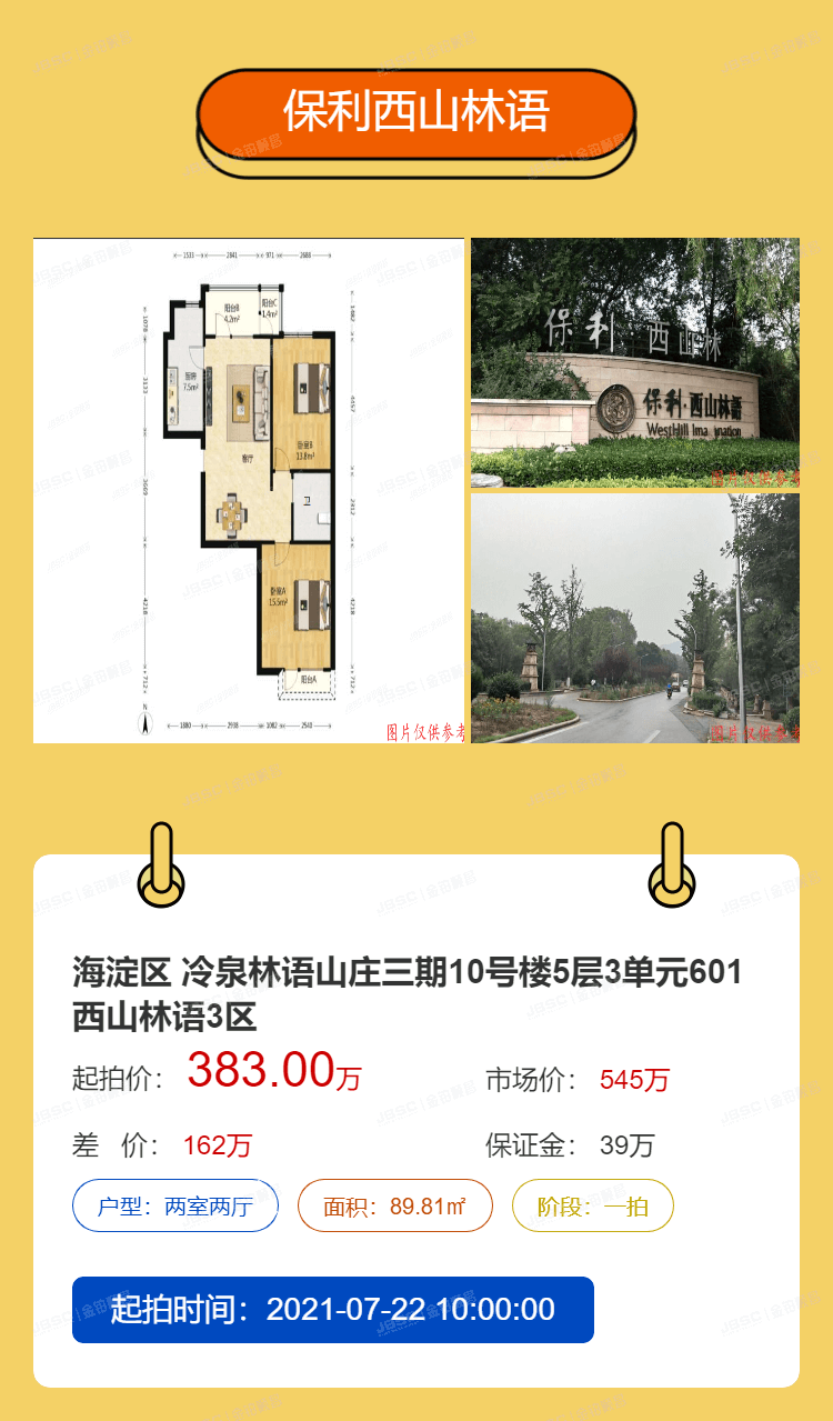 北京法拍热门房源重点推荐