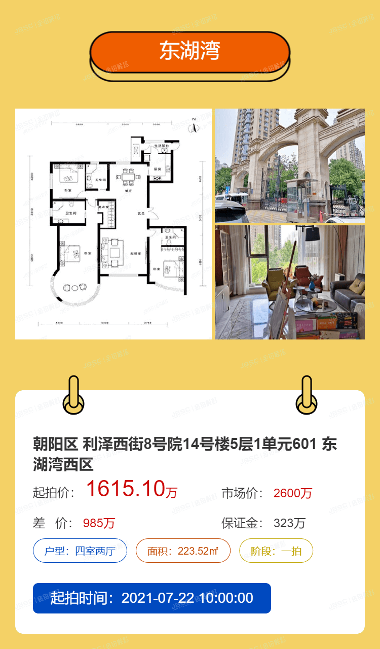 北京法拍热门房源重点推荐
