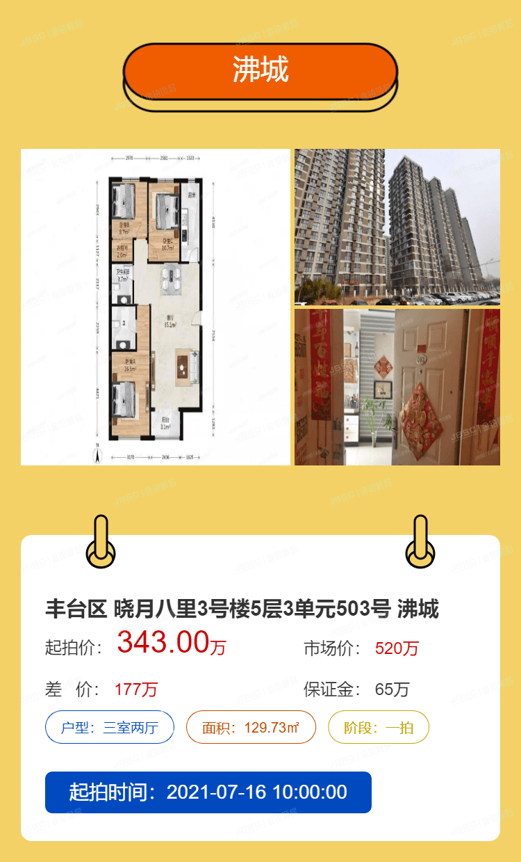 北京法拍热门房源重点推荐