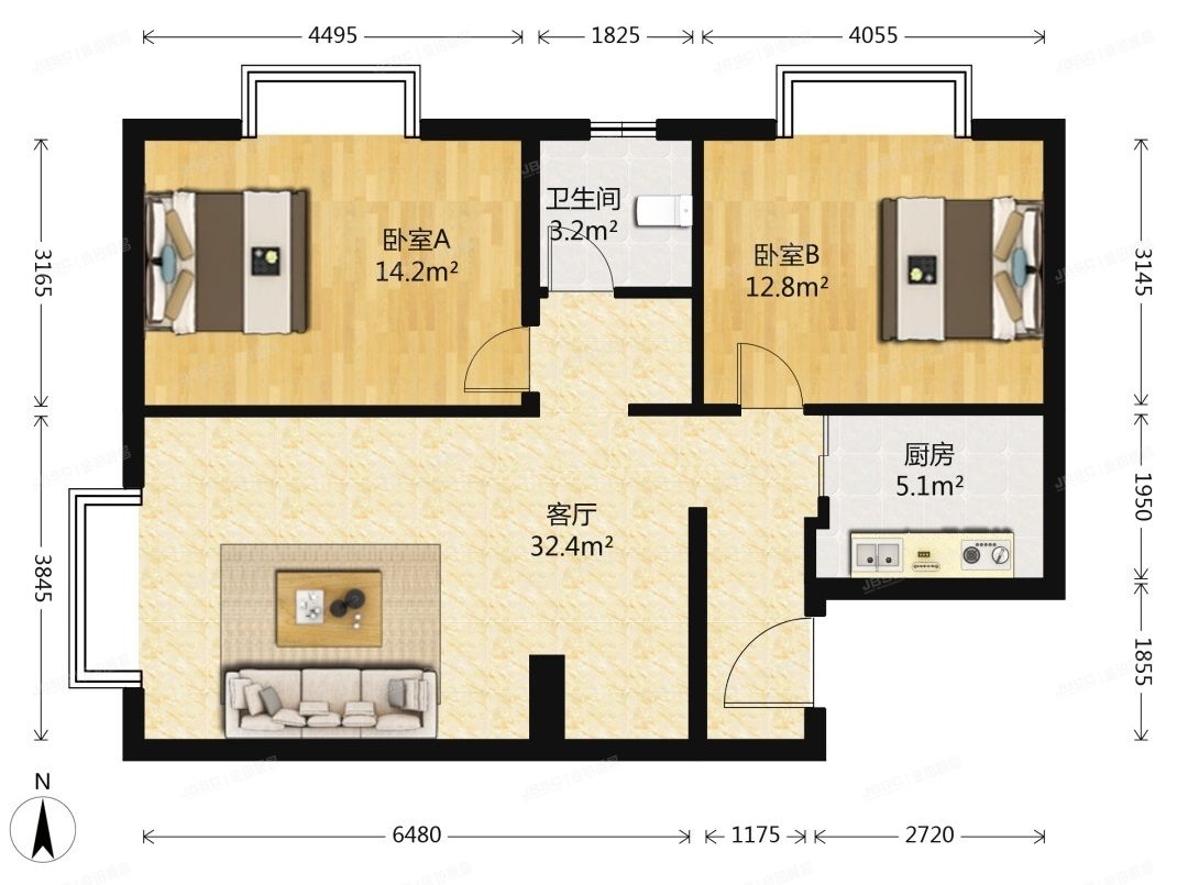 东城区 香河园街1号院2号楼1层108号（万国城MOMA）