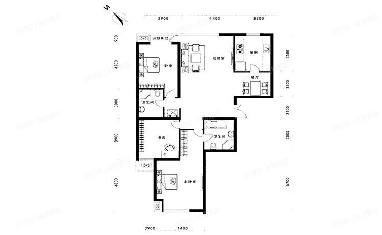 朝阳区 阜荣街15号院1号楼3层5单元303（嘉美风尚中心）