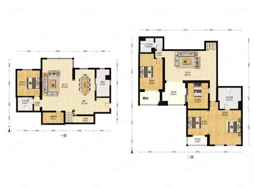 海淀区 冠城园之冠城北园3号楼9层二单元09E（冠城北园）