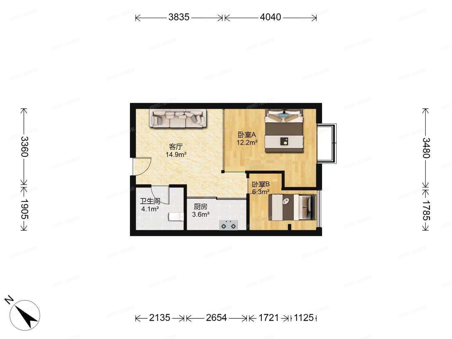 昌平区 东小口镇天通东苑一区403号楼（86号）11层1106室（天通公园里）