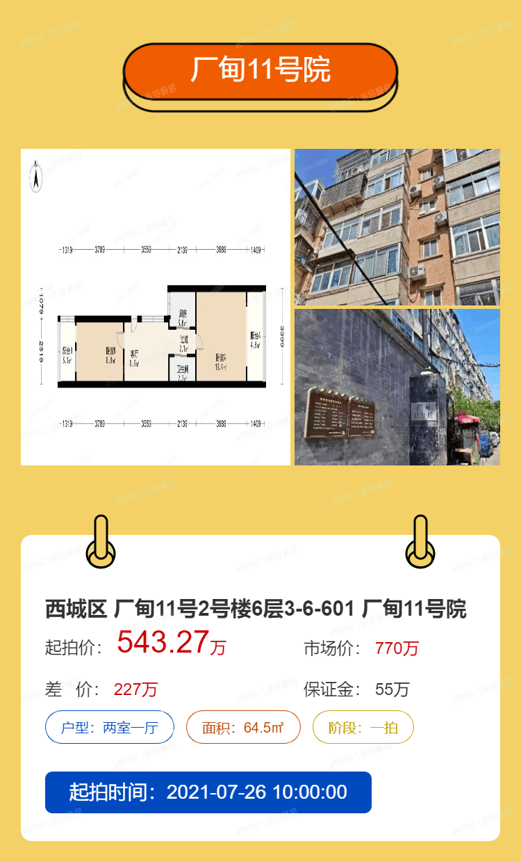 北京法拍热门房源重点推荐