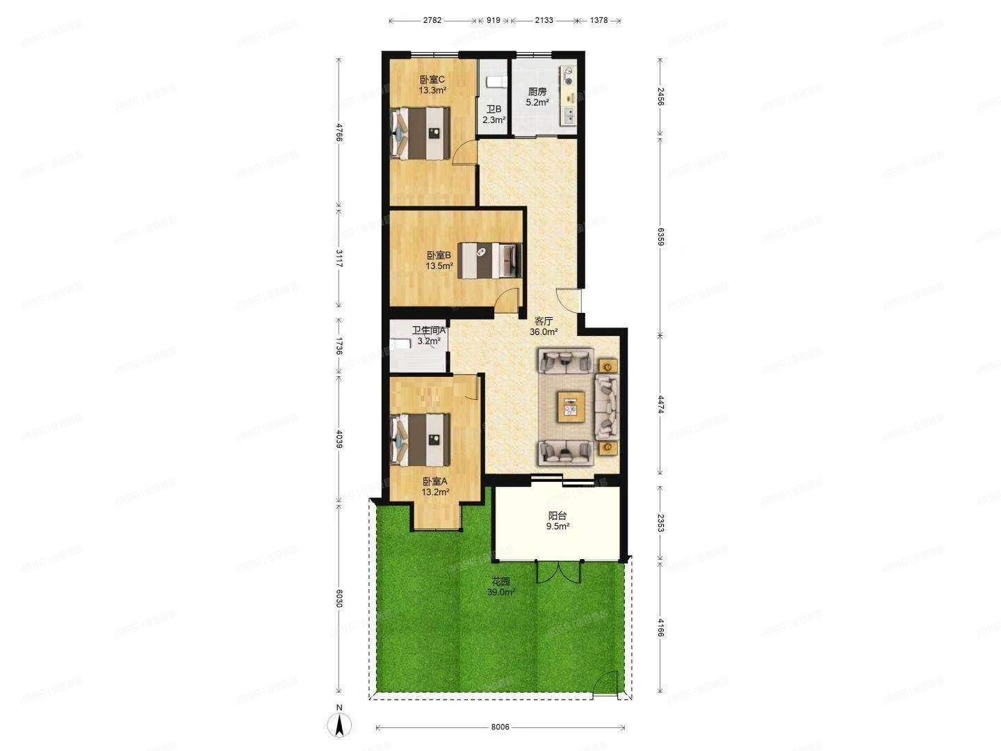 昌平区 回龙观镇二拨子村北京人家16号楼1层1单元102（北京人家）