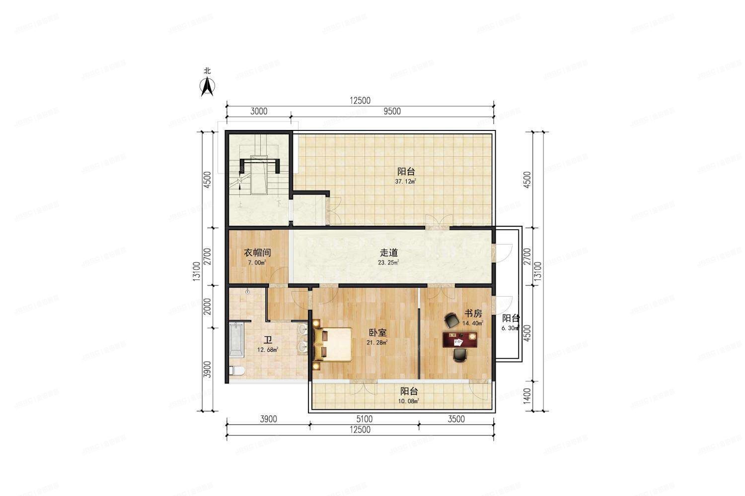 朝阳区 西大望路甲20号院19号楼3至5层1单元301（复地首府）