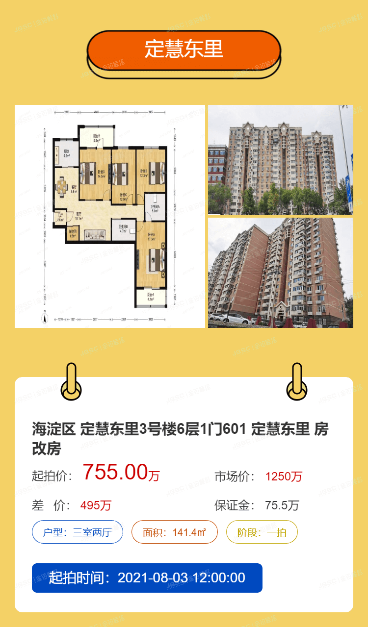 北京法拍热门房源重点推荐