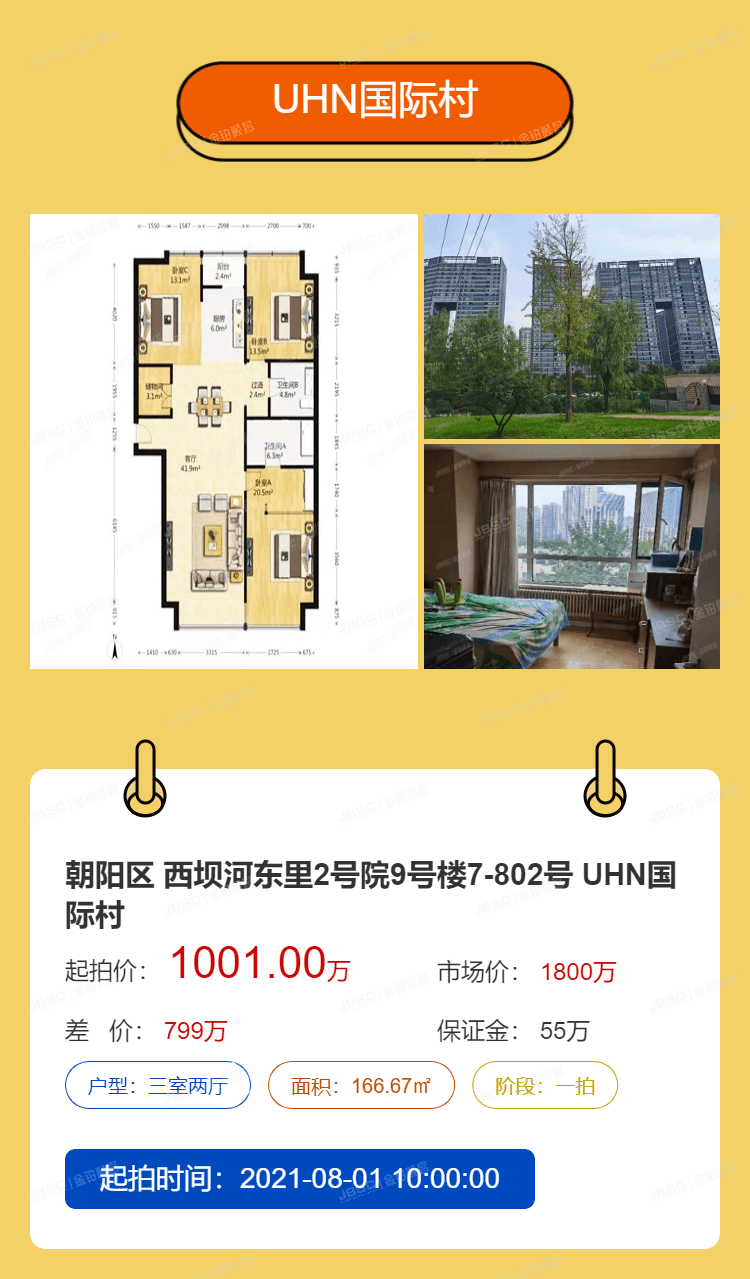 北京法拍热门房源重点推荐