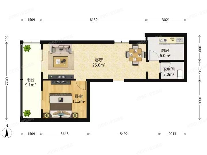 朝阳区 东三环北路戊2号B座18层2107号（国际港）