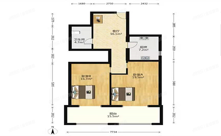 朝阳区 北四环东路108号千鹤家园乙5号楼10层1007（千鹤家园）