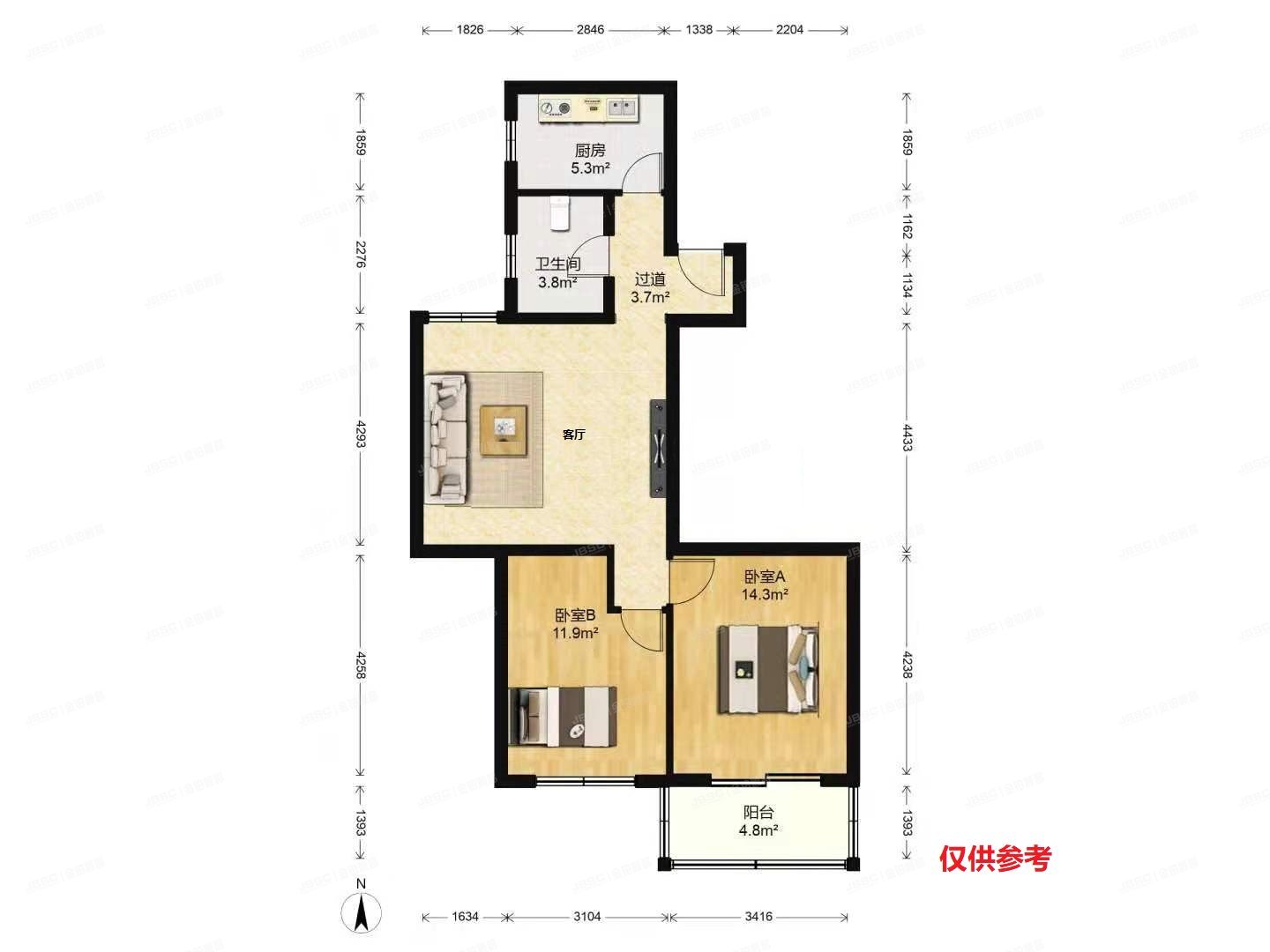 海淀区 东升园公寓10号楼806（东升园）