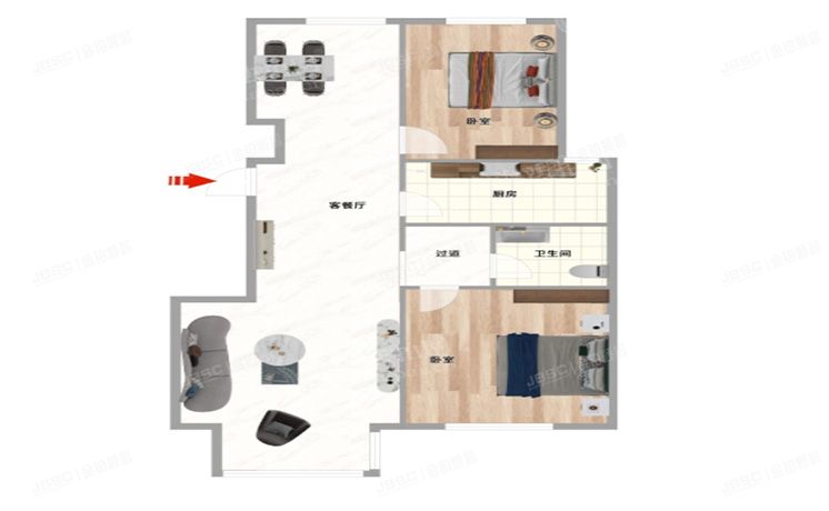 朝阳区 双桥路3号院12号楼9层2单元901室（远洋一方花语苑）