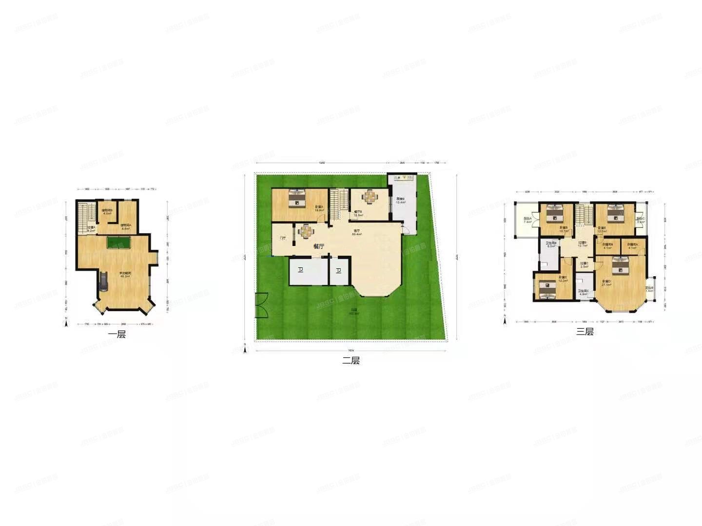 顺义区 水色时光花园三区48号楼1至2层（水色时光）别墅