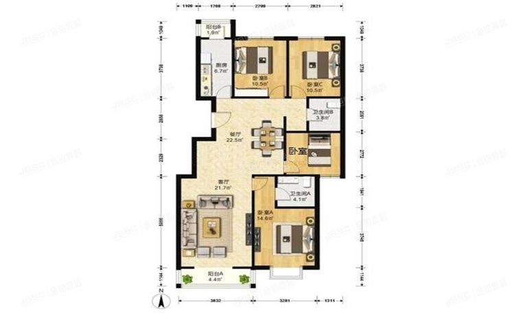 丰台区 蒲芳路9号4号楼8层2-801（GOGO新时代）