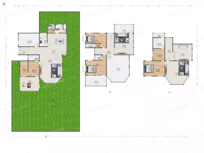 昌平区 北七家镇鲁疃村西北达华庄园A幢3号-1-3（达华庄园）别墅