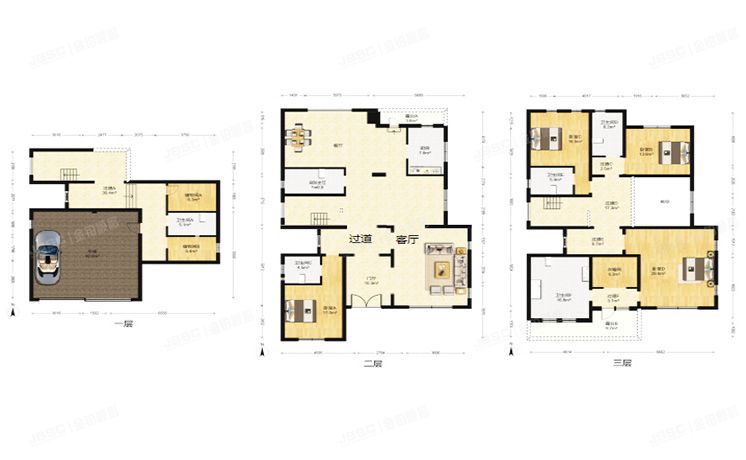 朝阳区 水岸庄园438号楼-1至2层101号（润泽御府）别墅
