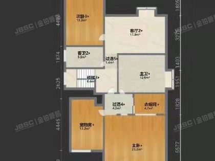 怀柔区 红螺路16号院303号楼1至3层（湖光山舍）别墅