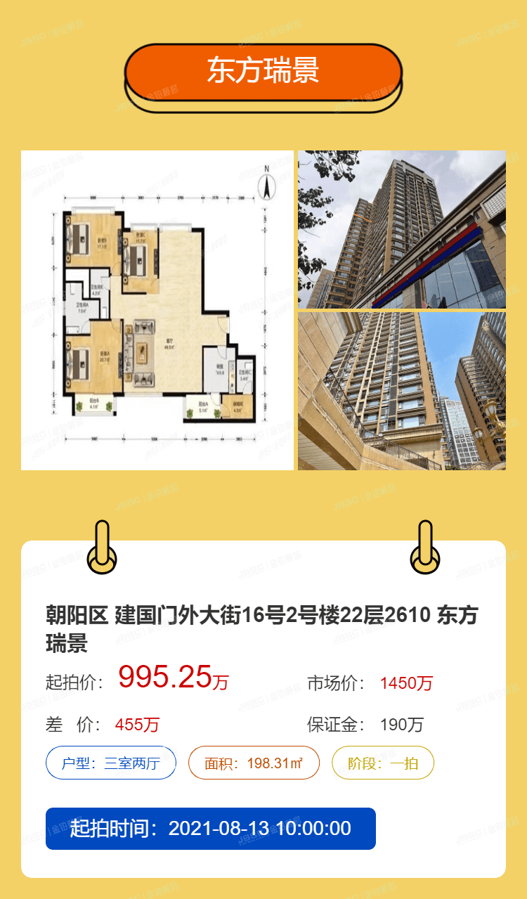 北京法拍热门房源重点推荐