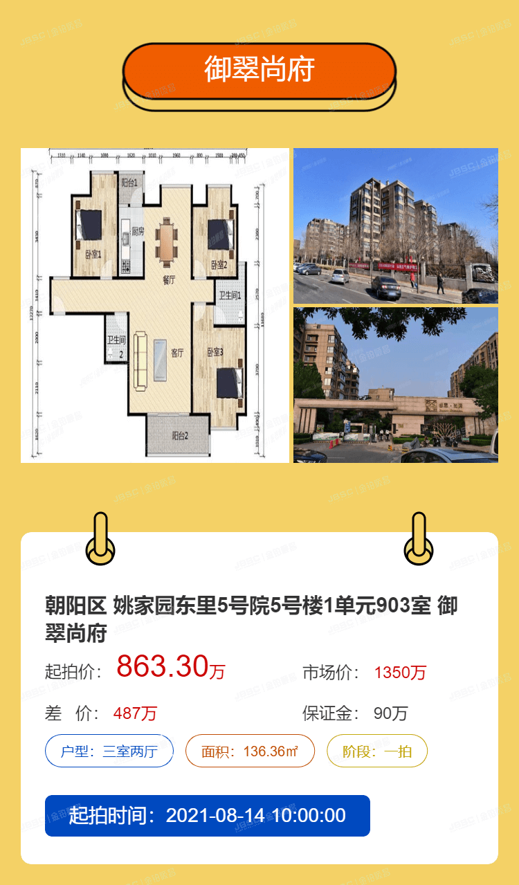 北京法拍热门房源重点推荐