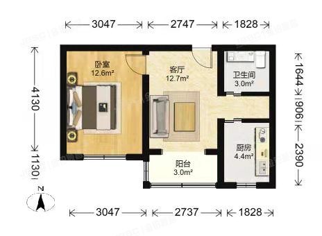 通州区 云景西里（南区）38号楼4层342（云景西里南区）