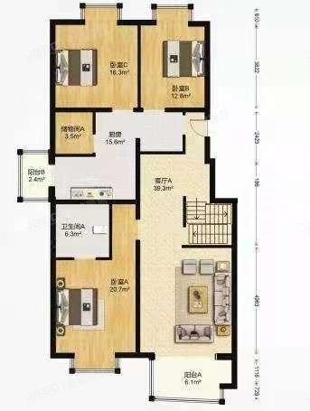 东城区 华冠丽景家园3号楼1层4单元411号