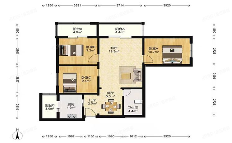 朝阳区 潘家园东里8号楼1410号（潘家园东里）