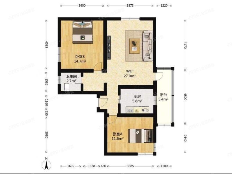 昌平区 回龙观镇龙泽苑西区21号楼3层4单元301号（龙泽苑西区）