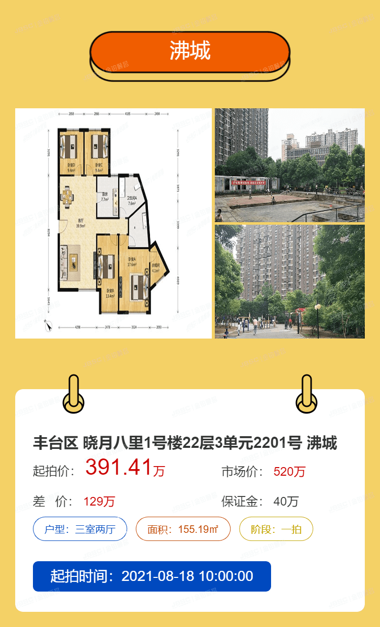 北京法拍热门房源重点推荐