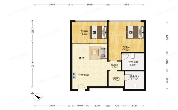 海淀区 马甸东路19号3层323（金澳国际）商业