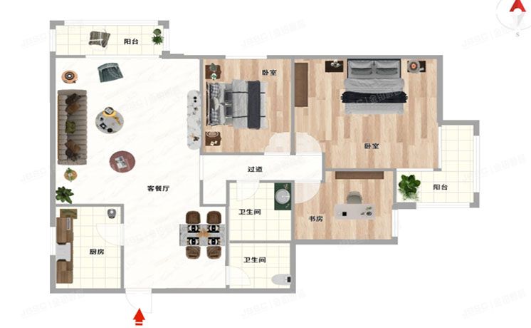 朝阳区 潘家园30号楼208号（潘家园小区）