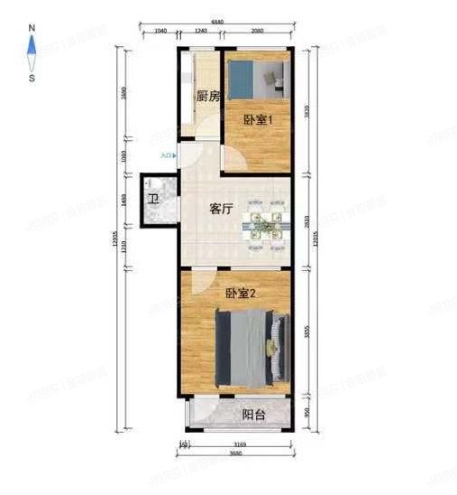 朝阳区 南郎家园9号楼2单元410号（南郎家园）央产房