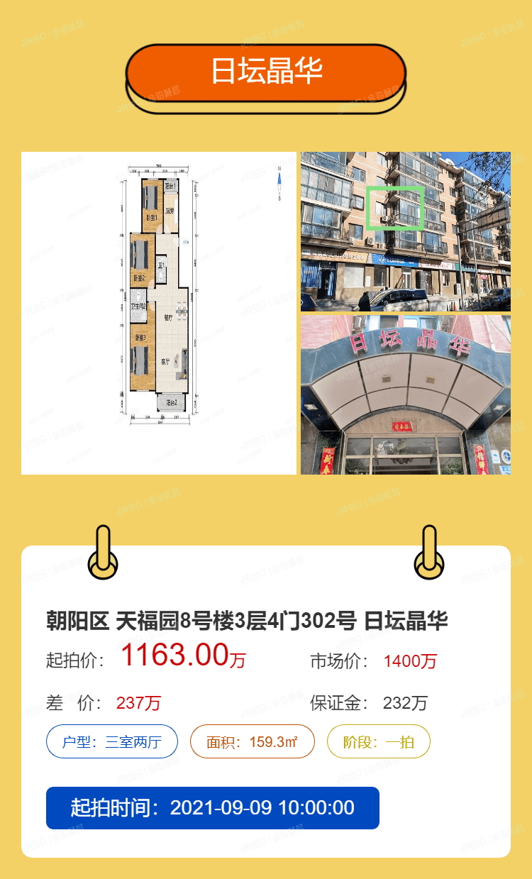 北京法拍热门房源重点推荐