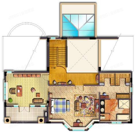 顺义区 丽高花园松西街2号A1-2幢1至三层整幢（丽高王府）独栋别墅