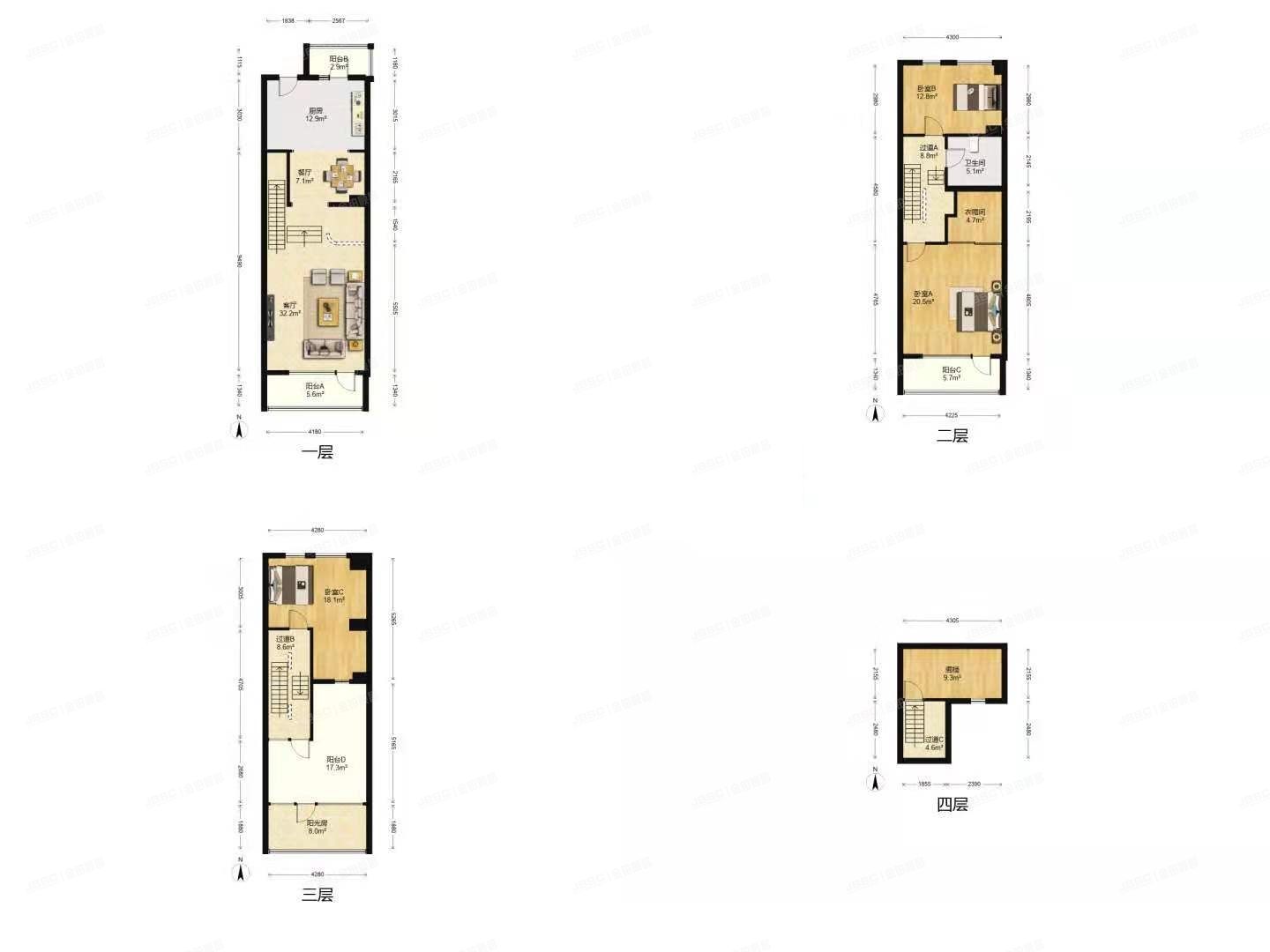丰台区 风格与林苑40号楼3至5层4-201（风格与林苑）上叠