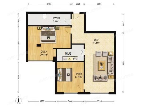 朝阳区 百子湾路32号院南5号楼1层A座106（苹果社区南区）