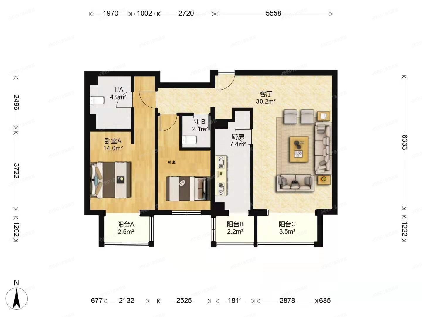 房山区 长阳镇碧桂园38号楼4层2单元402（天资璟庭）