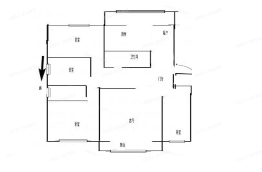 房山区 世界名园13号楼2单元302