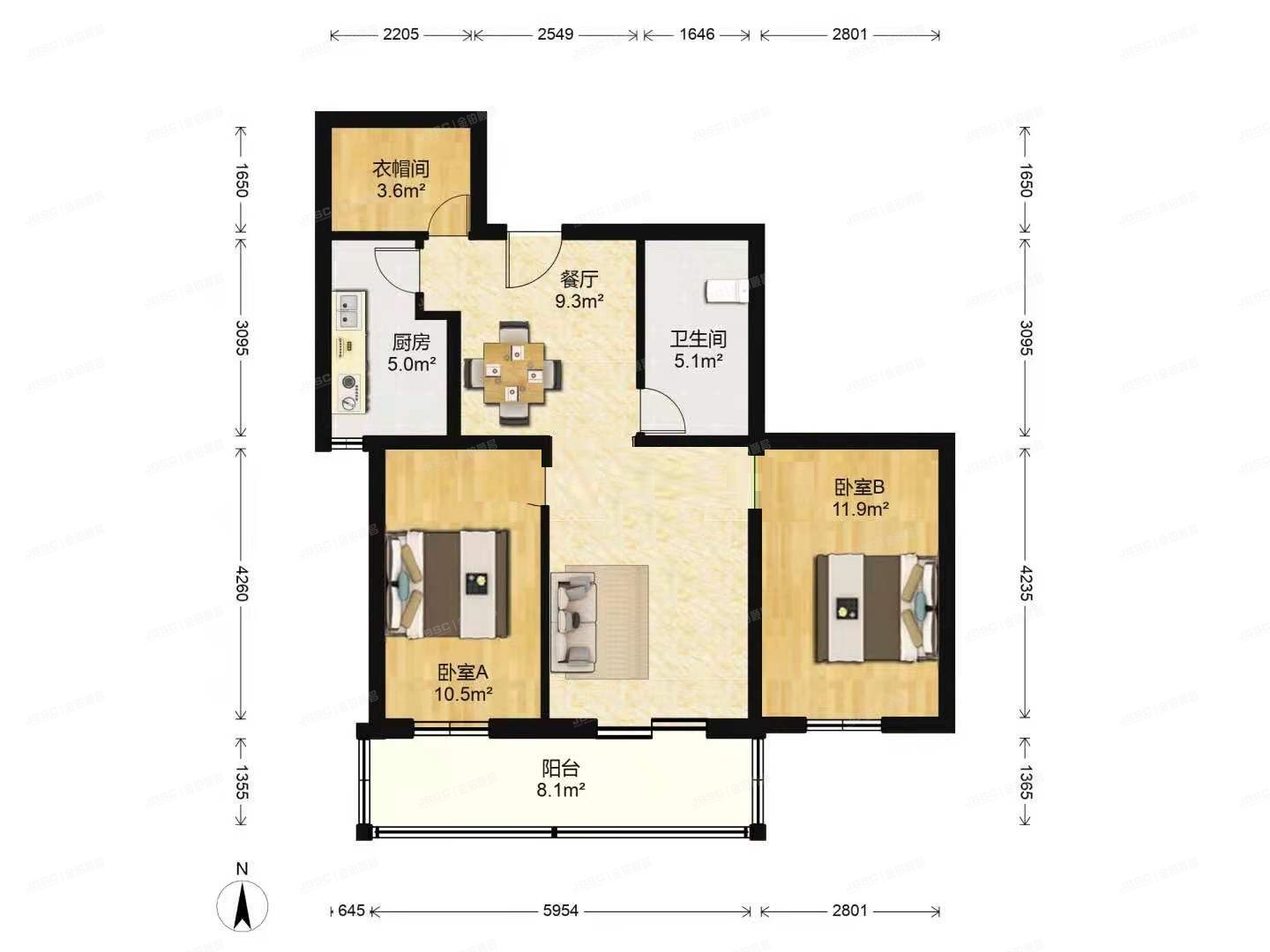 西城区 马连道路78号院1号楼3层305（瑞莲家园）