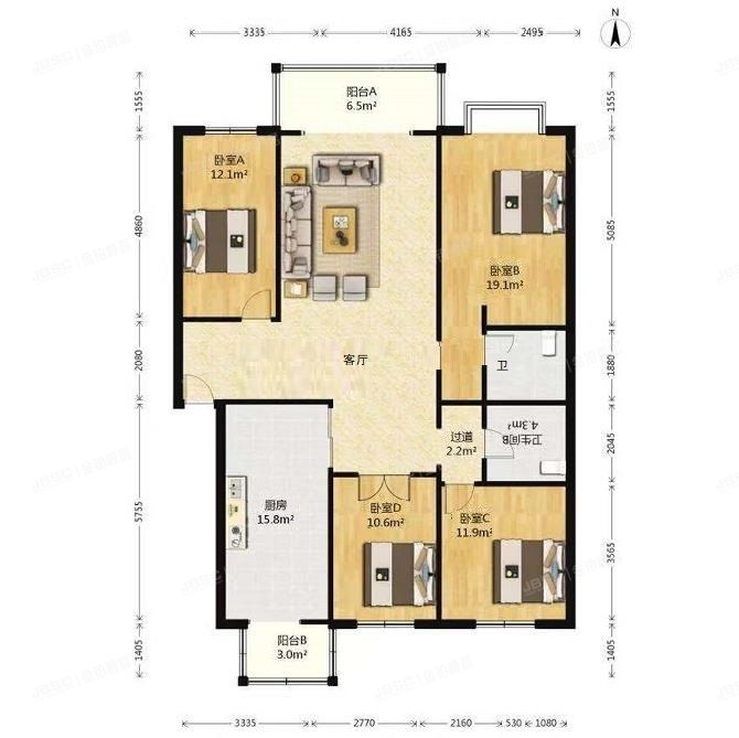 昌平区 天通中苑27号5层4单元502号（天通中苑）