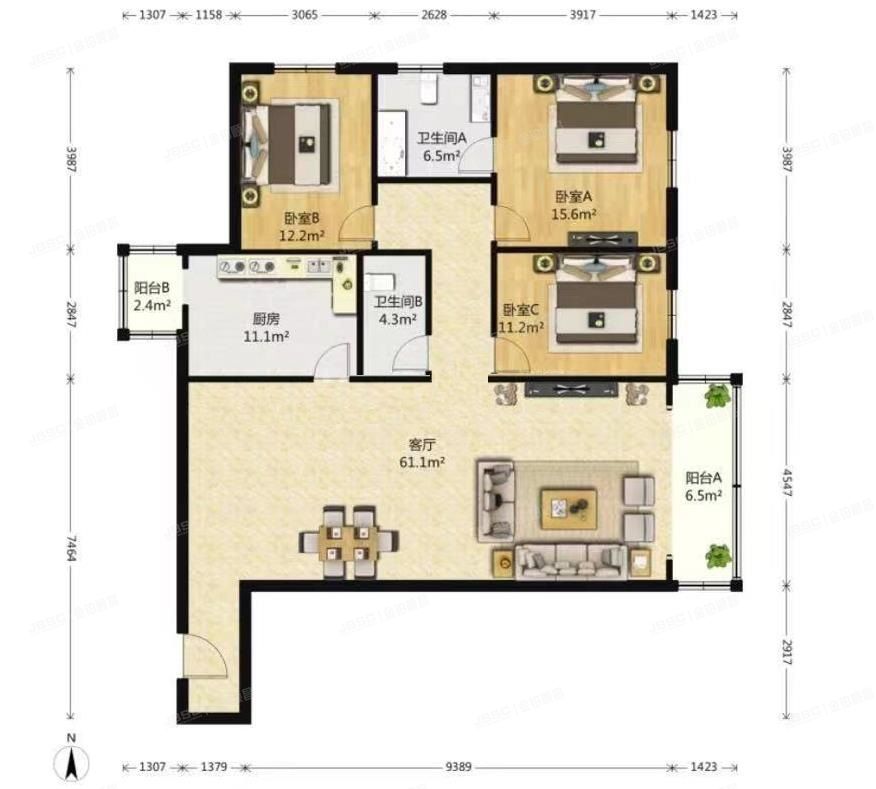 昌平区 东小口镇天通苑三区11号楼7层701号（天通苑本三区）