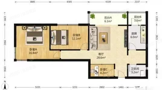 丰台区 丽泽雅园9号楼23层2301号