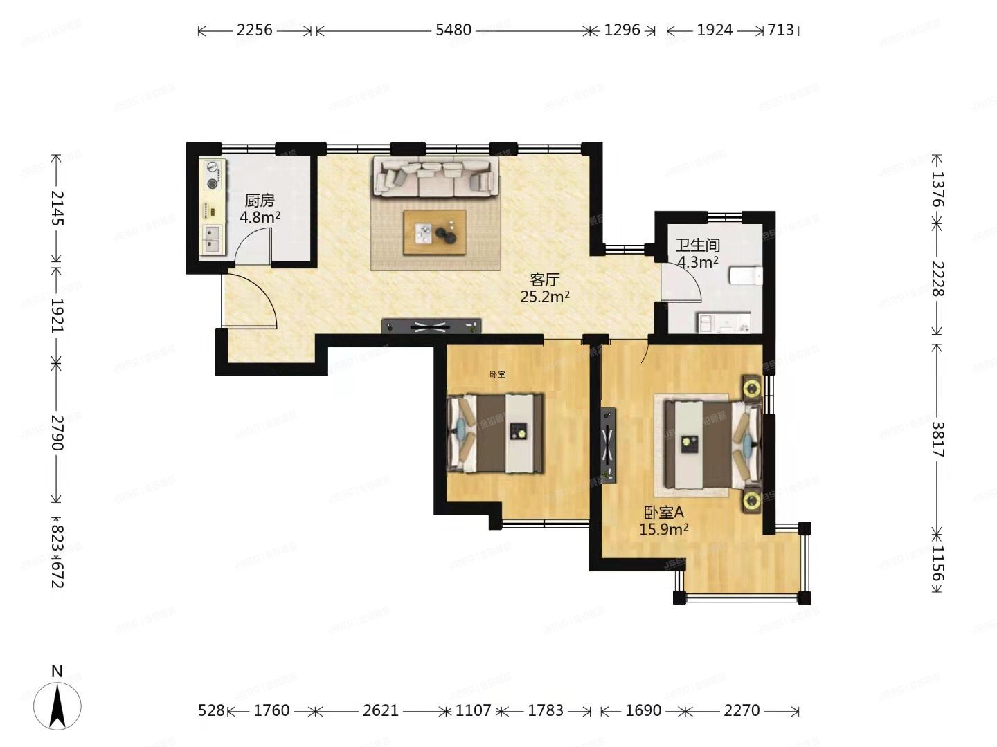 经济技术开发区 林肯公园11号楼11层1201