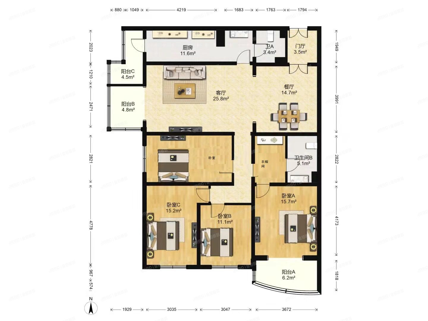 丰台区 芳古园二区12号楼904号50%份额