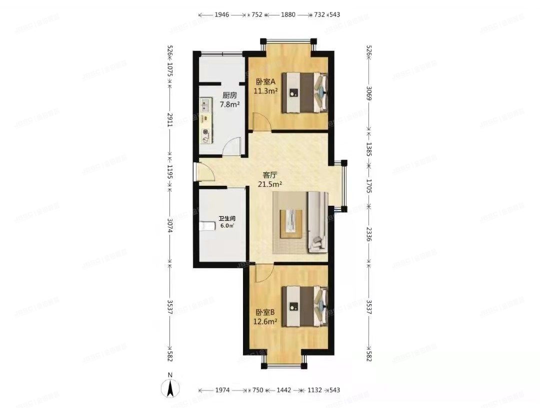 通州区 加华印象街212号楼8层181号