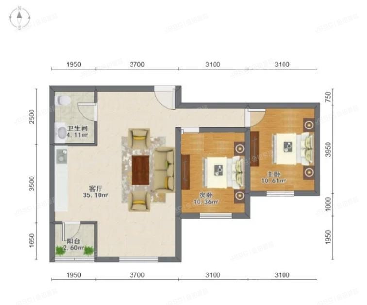 朝阳区 火星园9号楼5层1单元1053
