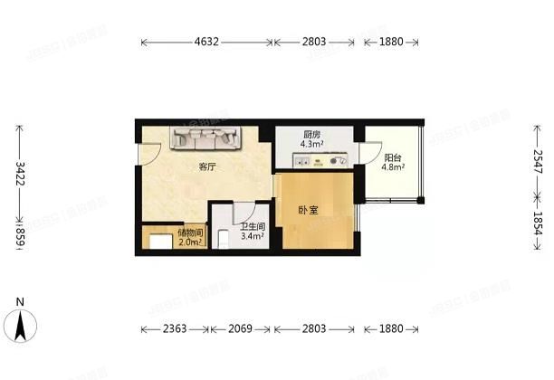 朝阳区 建华南路15号4层P4188A（美华世纪）