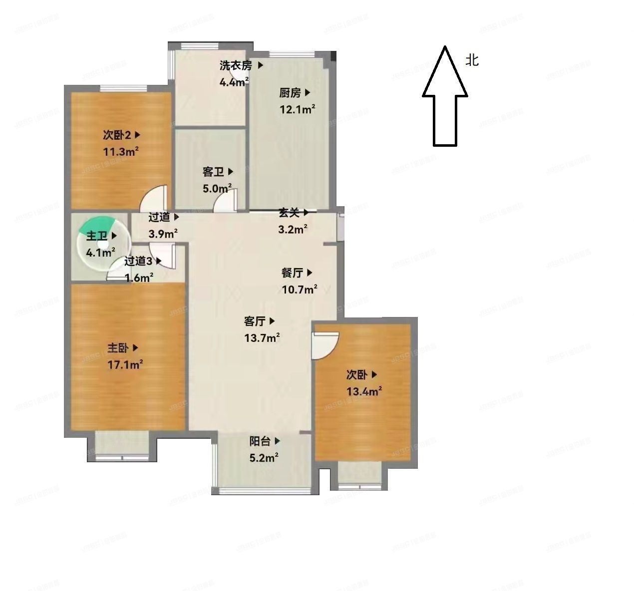 房山区 世界名园9号楼2单元302