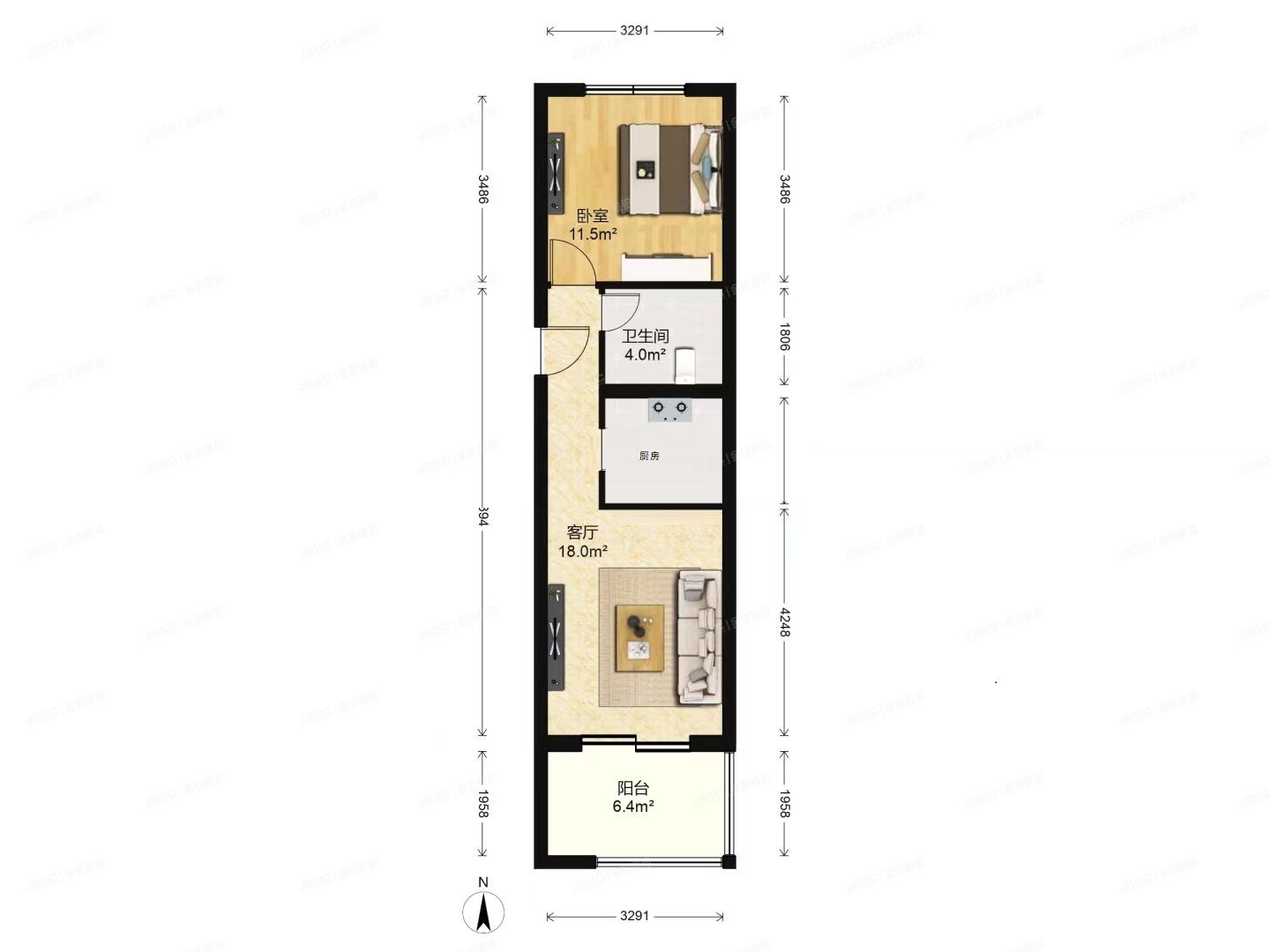 昌平区 龙脉温泉花园3A号楼3层302号（龙脉温泉花园）